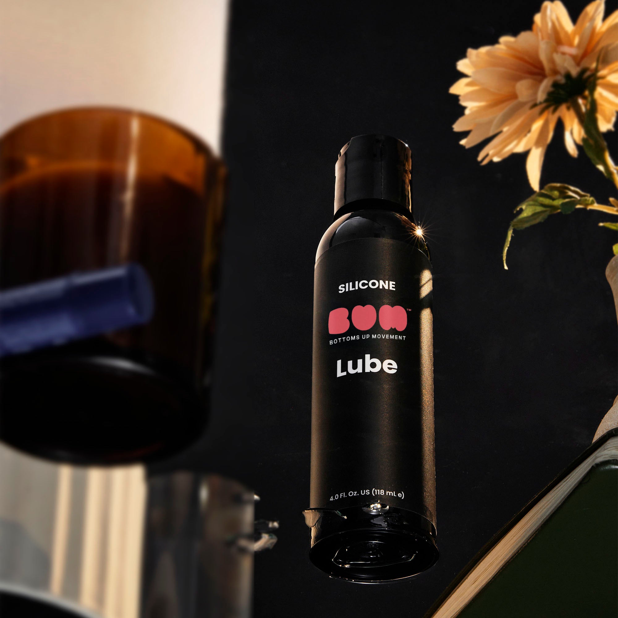 BUM Silicone Based Lube, Personal Lubricant, 4oz