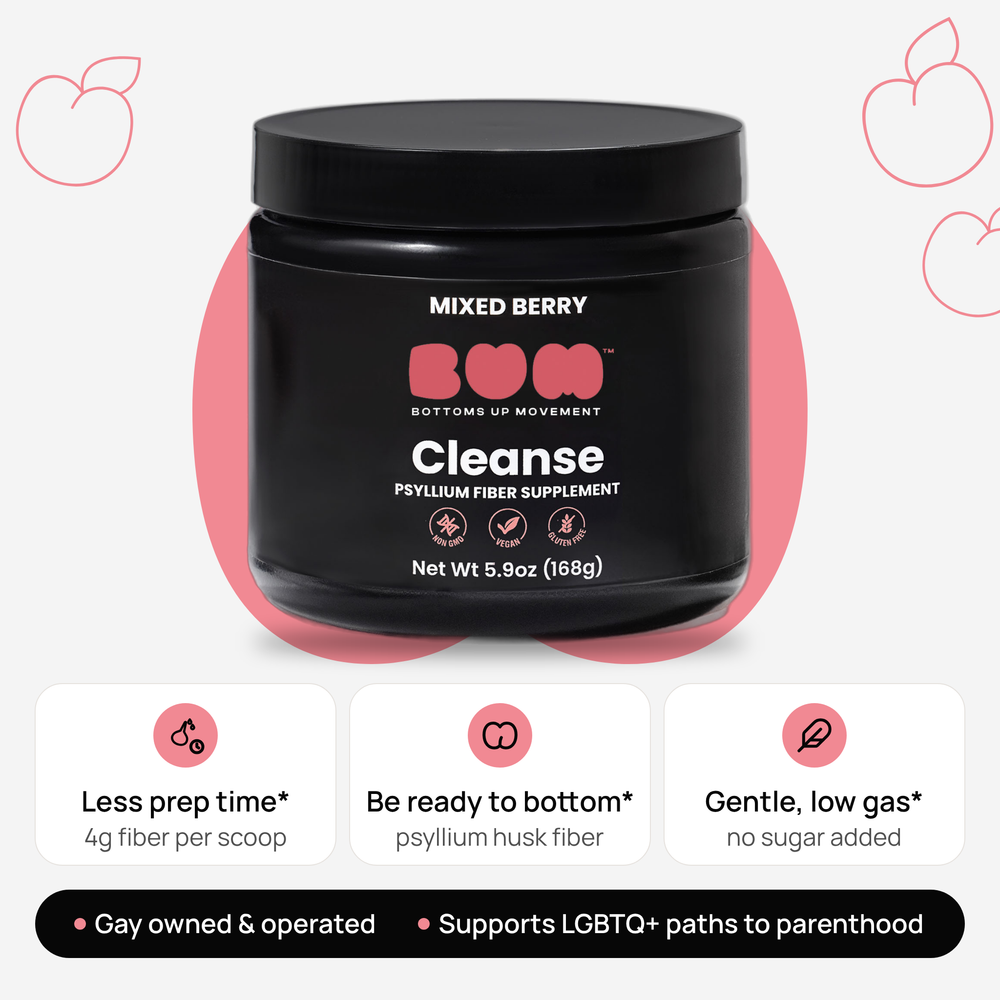 BUM Cleanse Psyllium Fiber Powder