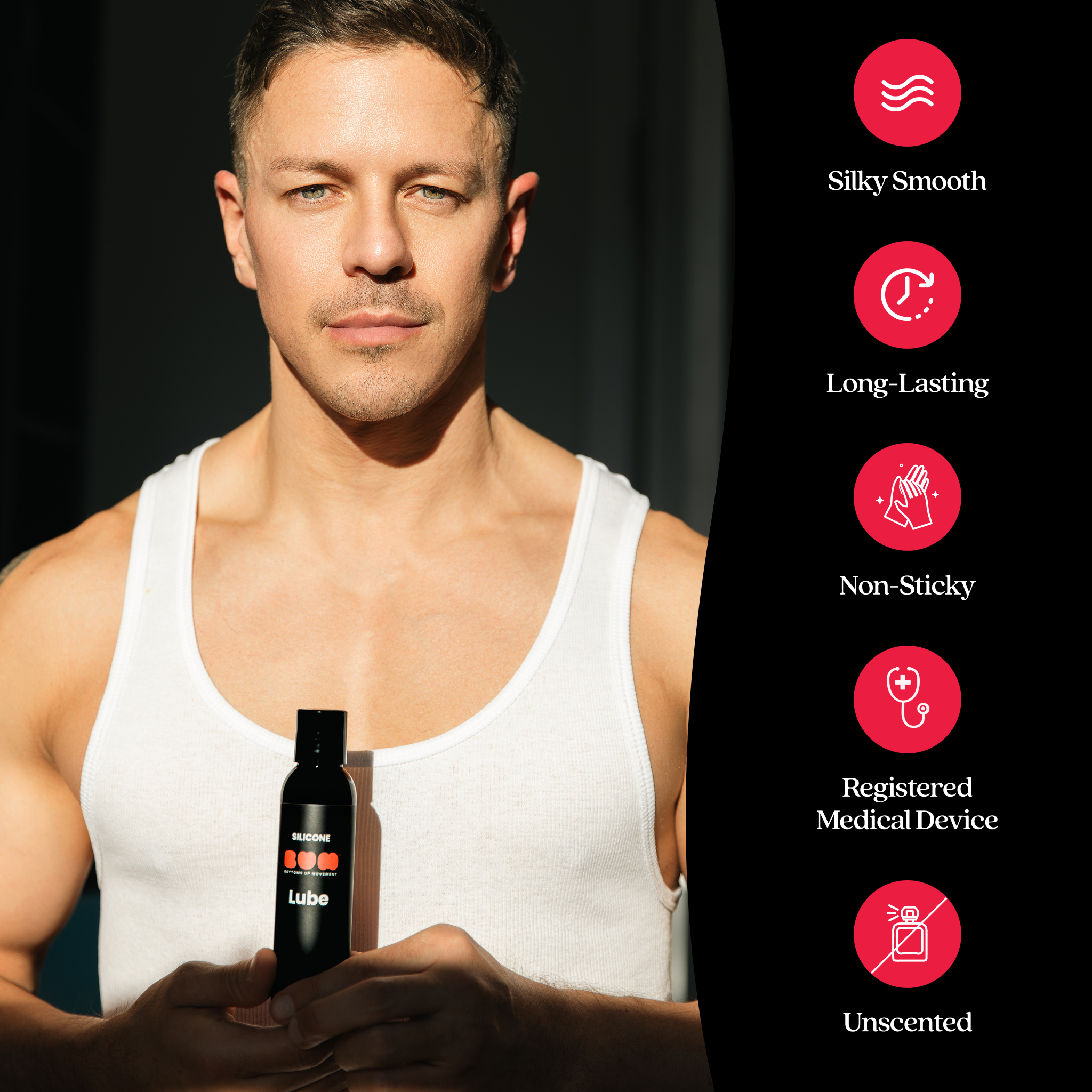 Silicone-Based Personal Lubricant, 4oz (BUM) Bottoms Up Movement Silicone-Based Personal Lubricant, 4oz (BUM) Bottoms Up Movement