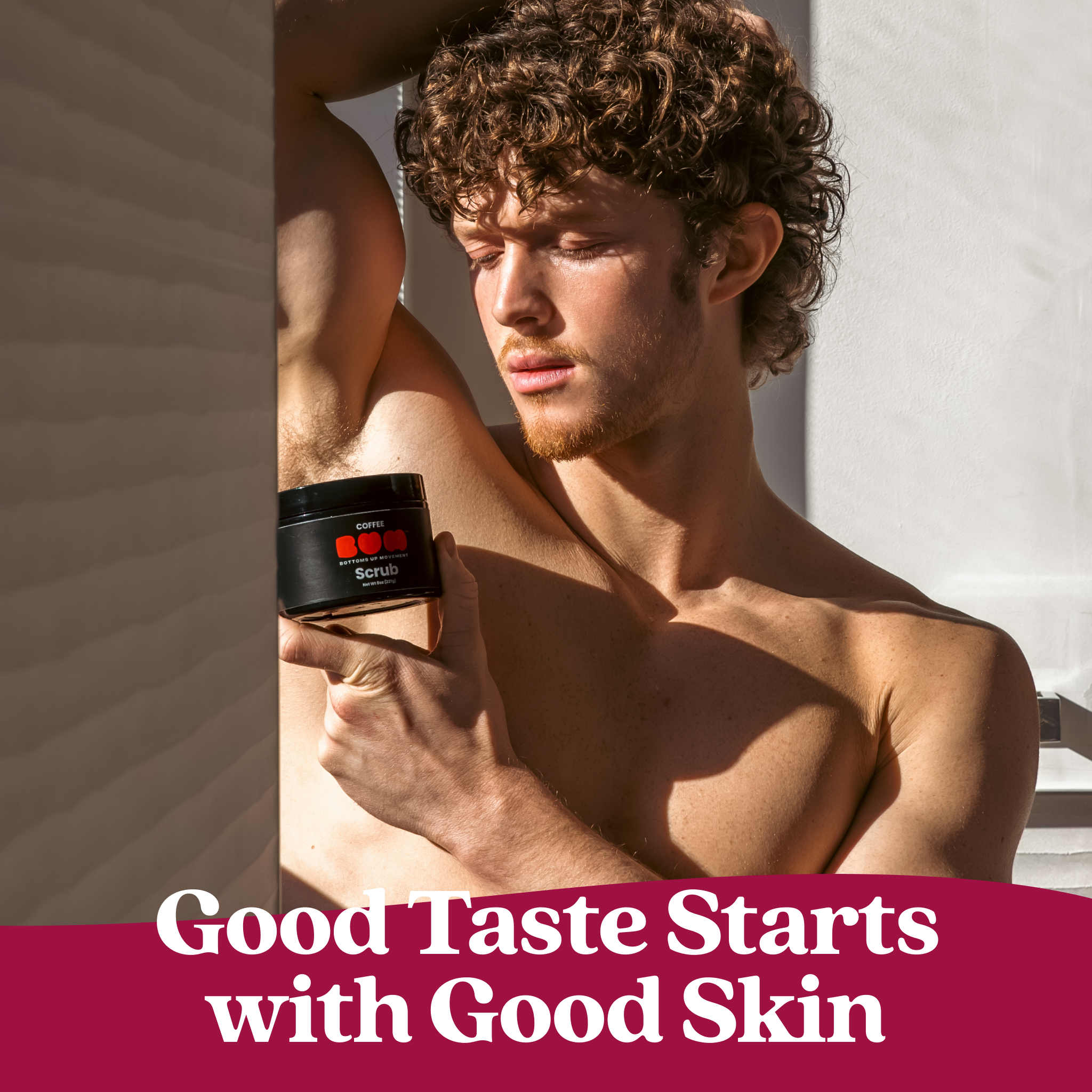 BUM Coffee Scrub, Exfoliating Body Scrub Made With Real Coffee