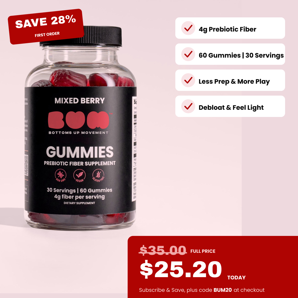 Prebiotic Fiber Gummies